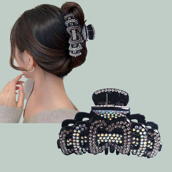 Χονδρική Νότια Κορέα Shark Clip Pan Hair Internet Celebrity Grab Clip Elegant Temperament Back Head Clip Hairpin Headdress Αξεσουάρ Μαλλιών
