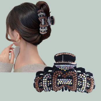 Χονδρική Νότια Κορέα Shark Clip Pan Hair Internet Celebrity Grab Clip Elegant Temperament Back Head Clip Hairpin Headdress Αξεσουάρ Μαλλιών