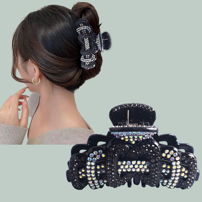 Hulgimüük Lõuna-Korea haikleebisega pannkookidega interneti kuulsuste haaramisklamber elegantne temperament seljapeaga juuksenõelaga peakate juuste aksessuaarid