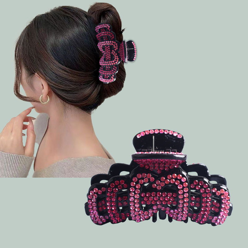 Hulgimüük Lõuna-Korea haikleebisega pannkookidega interneti kuulsuste haaramisklamber elegantne temperament seljapeaga juuksenõelaga peakate juuste aksessuaarid