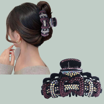 Hulgimüük Lõuna-Korea haikleebisega pannkookidega interneti kuulsuste haaramisklamber elegantne temperament seljapeaga juuksenõelaga peakate juuste aksessuaarid