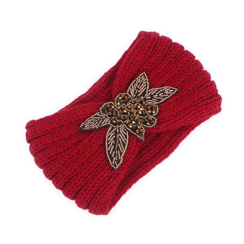 Amazoni kuummüük sügis- ja talvisteks stiilideks mõeldud juukseaksessuaarid, naiste kootud villast juuksepael, peapael JDF-239A