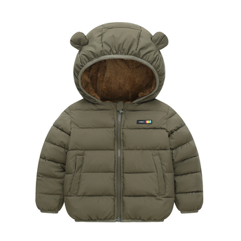 2025 Νέα Χειμερινά Παιδικά Βαμβακερά Πανωφόρια Χονδρικής με Φλις Επένδυση και Κουκούλα για Άνδρες και Γυναίκες, Μικρού και Μεσαίου Μεγέθους Παιδικά Βαμβακερά Πανωφόρια