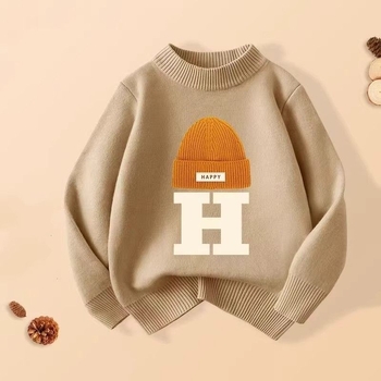 Dječaci i djevojčice Zimska moda Zapadnjački stil Duga majica Ležerna Duga Rukavina s Fleece Podstavom Zadebljana Jesensko-zimska Pržena Ulica Dvodijelni Set