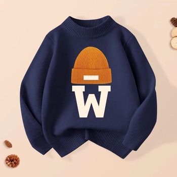 Dječaci i djevojčice Zimska moda Zapadnjački stil Duga majica Ležerna Duga Rukavina s Fleece Podstavom Zadebljana Jesensko-zimska Pržena Ulica Dvodijelni Set