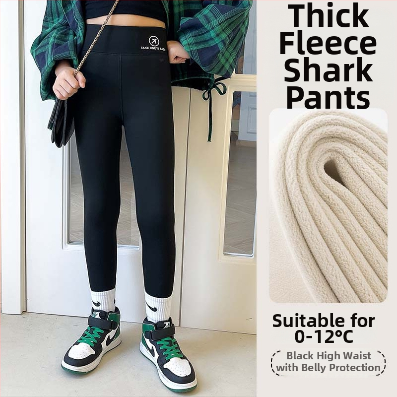 Sügis-talvine õhuke sametist laste haipüksid tüdrukute retuusid pealisriided kõrge elastsusega kitsa lõikega soojad ühes tükis sametist Barbie püksid kõrge vöökohaga