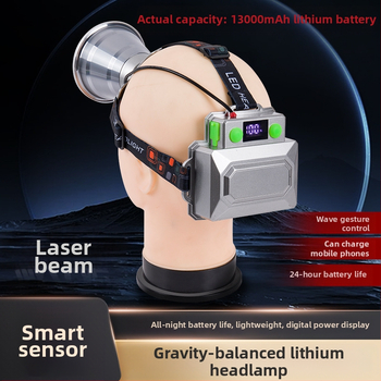 Gravity Balance zadná laserová pištoľ lítiová batéria vonkajšie silné svetlomety reflektor diaľkový záber špeciálny svetlomet Hunter