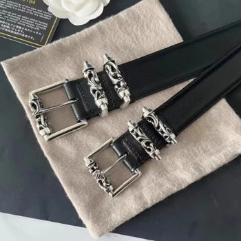 CH Crowe pin-pandlaga meeste rull-õõnes igirohelise viinapuu mustriga naiste vöö, samas stiilis vintage-stiilis tähtedega vöö