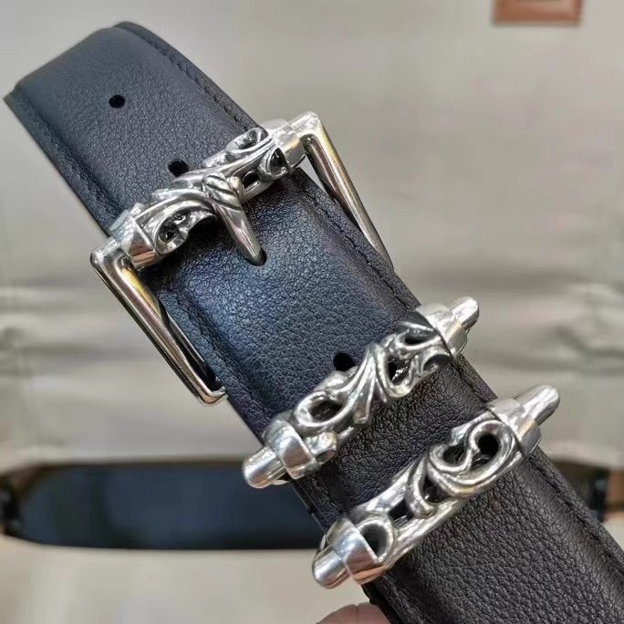 CH Crowe pin-pandlaga meeste rull-õõnes igirohelise viinapuu mustriga naiste vöö, samas stiilis vintage-stiilis tähtedega vöö