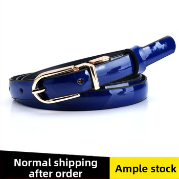 Piiriülene pakkumine Amazon eBay daamide Korea ehtsast nahast Joker õhuke vöö dekoratiivne kleidi teksarihm