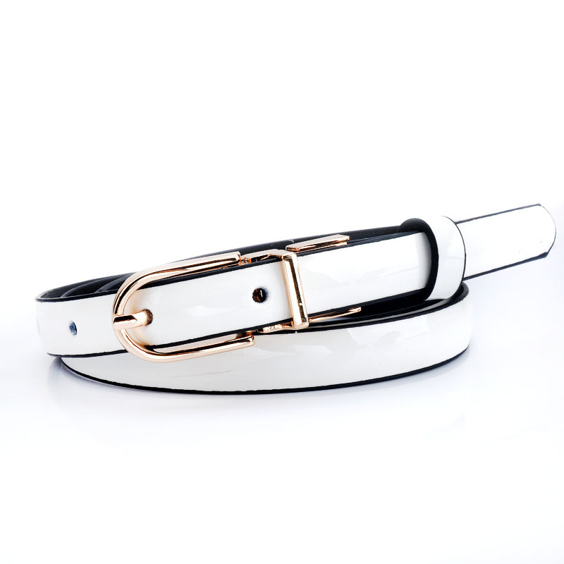 Piiriülene pakkumine Amazon eBay daamide Korea ehtsast nahast Joker õhuke vöö dekoratiivne kleidi teksarihm