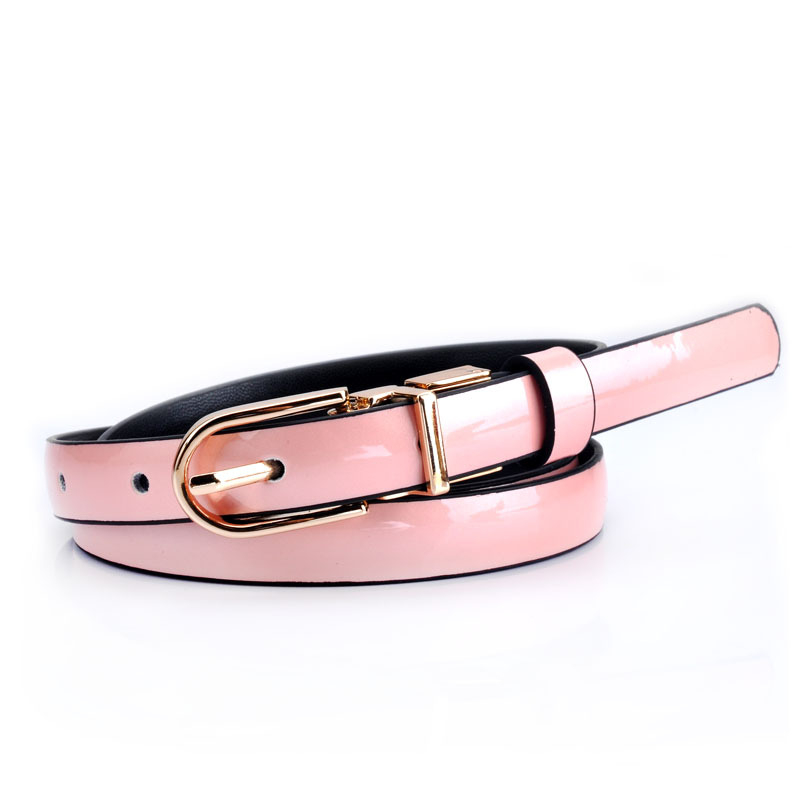 Piiriülene pakkumine Amazon eBay daamide Korea ehtsast nahast Joker õhuke vöö dekoratiivne kleidi teksarihm