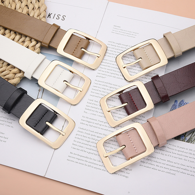 Uus lai vöö naistele, tekstuurne polünahk, lihtne mitmekülgne vöö pandlaga, luksuslik dekoratiivne vöö naistele