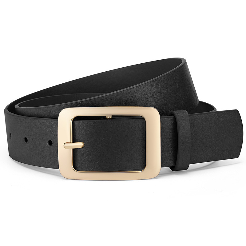 Uus lai vöö naistele, tekstuurne polünahk, lihtne mitmekülgne vöö pandlaga, luksuslik dekoratiivne vöö naistele