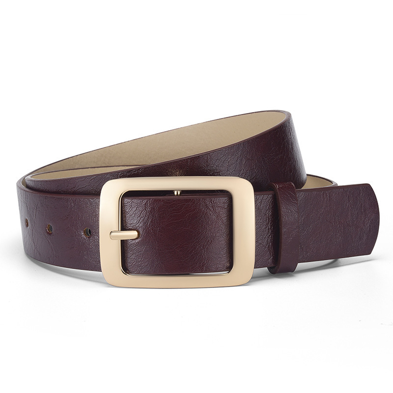 Uus lai vöö naistele, tekstuurne polünahk, lihtne mitmekülgne vöö pandlaga, luksuslik dekoratiivne vöö naistele