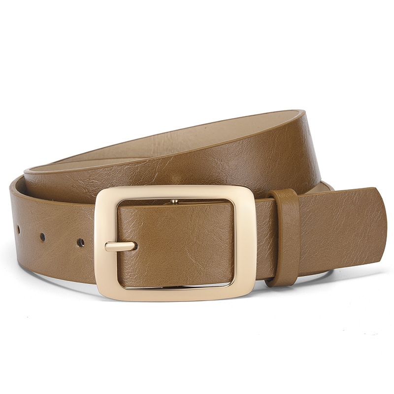 Uus lai vöö naistele, tekstuurne polünahk, lihtne mitmekülgne vöö pandlaga, luksuslik dekoratiivne vöö naistele