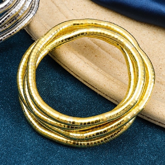 Peata pimedus Lahe Suu Vabaaja Kuju Luksuslik Kaelakee Käevõru Euroopa ja Ameerika Liialdatud Mao Kuju Reguleeritav Kaelakee