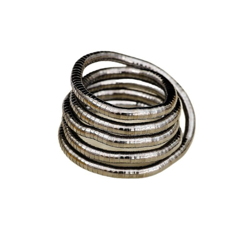 Peata pimedus Lahe Suu Vabaaja Kuju Luksuslik Kaelakee Käevõru Euroopa ja Ameerika Liialdatud Mao Kuju Reguleeritav Kaelakee