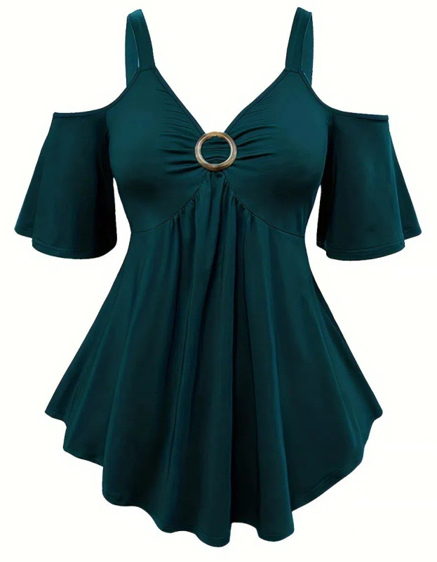 Naiste piiriülene pluss-suuruses õlgadega alt avanev topp, moodne kunstteksariidest trükiga püksid, vabaaja, igapäevane salendav kaheosaline komplekt