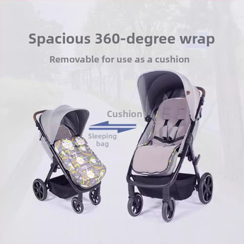 Navlake za stopala za kolica, zimske vjetrootporne prostirke za izlaske, pamučne podloge za dječja kolica za jesen i zimu, vreće za spavanje, navlake za stopala, zadebljane i tople