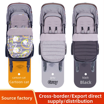 Navlake za stopala za kolica, zimske vjetrootporne prostirke za izlaske, pamučne podloge za dječja kolica za jesen i zimu, vreće za spavanje, navlake za stopala, zadebljane i tople