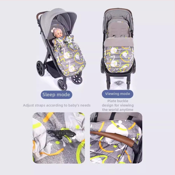 Navlake za stopala za kolica, zimske vjetrootporne prostirke za izlaske, pamučne podloge za dječja kolica za jesen i zimu, vreće za spavanje, navlake za stopala, zadebljane i tople