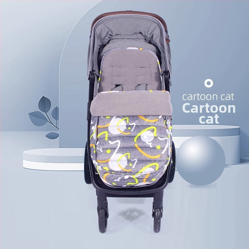 Navlake za stopala za kolica, zimske vjetrootporne prostirke za izlaske, pamučne podloge za dječja kolica za jesen i zimu, vreće za spavanje, navlake za stopala, zadebljane i tople