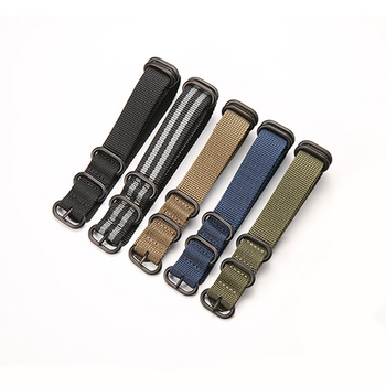 Подходящ за 16 мм конверторна каишка за часовник с изпъкнал интерфейс GA100/120/g8900GD100/120, плетена найлонова каишка.