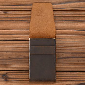 Odinis laikrodžių krepšys Patogi atverčiama paprasta laikrodžių laikymo dėžutė Kūrybingas laikrodžių odinis dėklas gamyklos išparduotuvėje