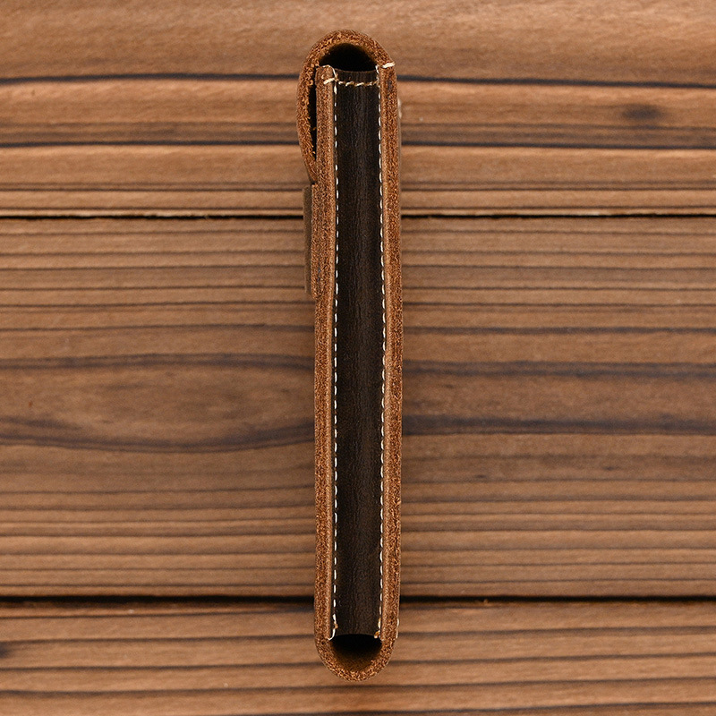 Odinis laikrodžių krepšys Patogi atverčiama paprasta laikrodžių laikymo dėžutė Kūrybingas laikrodžių odinis dėklas gamyklos išparduotuvėje