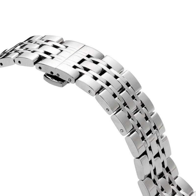 Нова каишка от неръждаема стомана Seven-plant за Samsung Galaxy Watch с катарама тип „пеперуда“ 12-24 мм дъга