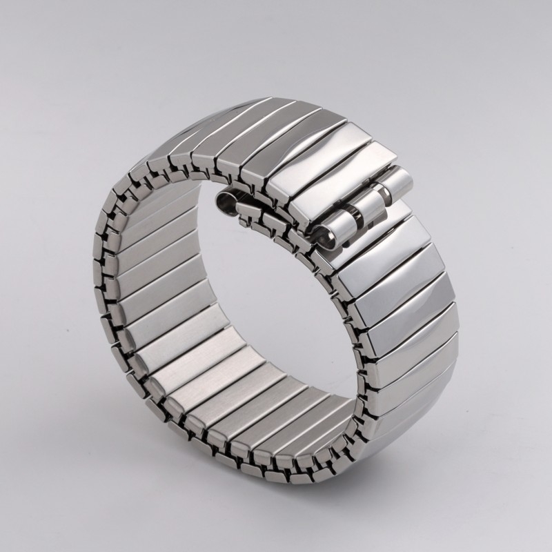 Трансгранична гореща разпродажба на еластична каишка от неръждаема стомана за Swatch, еластична каишка за часовник Swatch 17 мм 20 мм