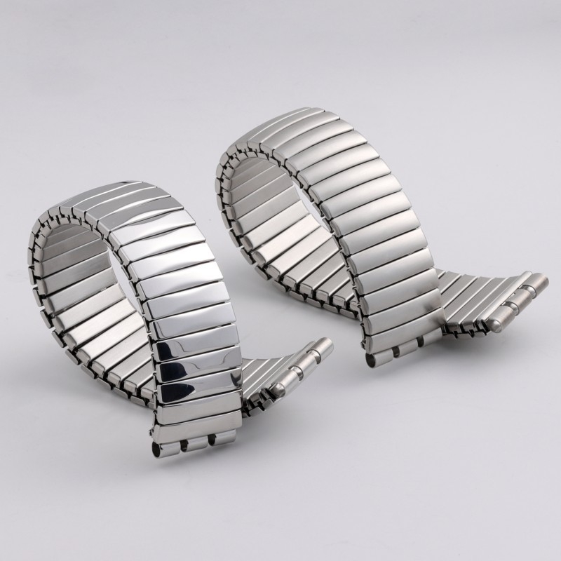 Трансгранична гореща разпродажба на еластична каишка от неръждаема стомана за Swatch, еластична каишка за часовник Swatch 17 мм 20 мм