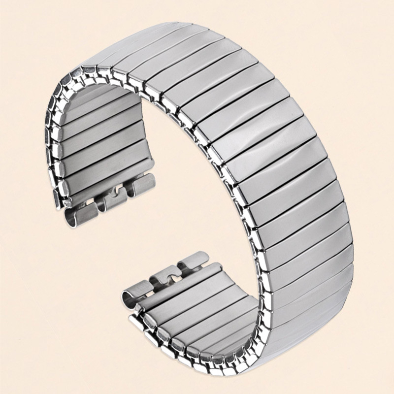 Трансгранична гореща разпродажба на еластична каишка от неръждаема стомана за Swatch, еластична каишка за часовник Swatch 17 мм 20 мм