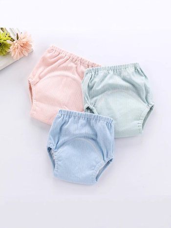 Naujagimio paprastos susuktos austos tekstūros siūlų tinklelio kelnės kūdikiams, pralaidžios medvilnės, vandeniui atsparios treniruočių kelnės