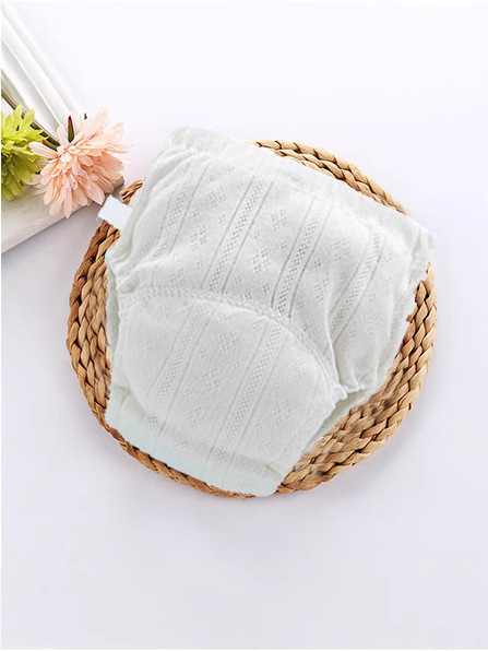 Naujagimio paprastos susuktos austos tekstūros siūlų tinklelio kelnės kūdikiams, pralaidžios medvilnės, vandeniui atsparios treniruočių kelnės