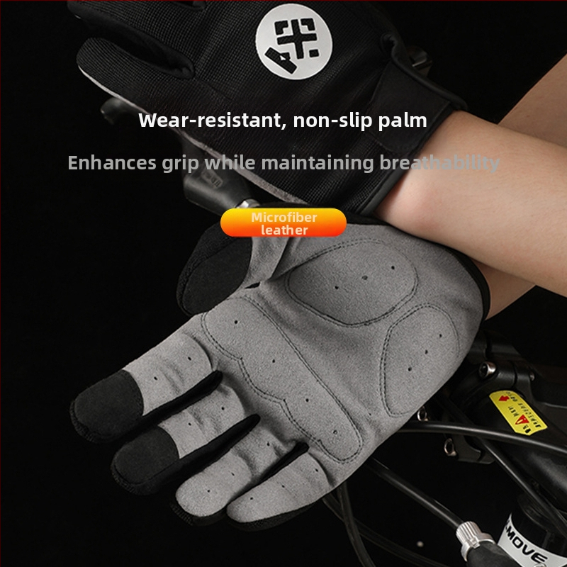 Xinji ръкавици за езда на мотоциклет, летни, амортизиращи, за жени, спортни, тънки, дишащи, с сензорен екран