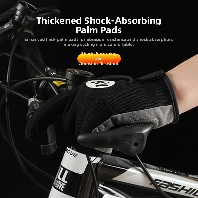 Xinji ръкавици за езда на мотоциклет на открито, летни амортизиращи дамски шосейни велосипеди, спортни тънки дишащи сензорни екрани