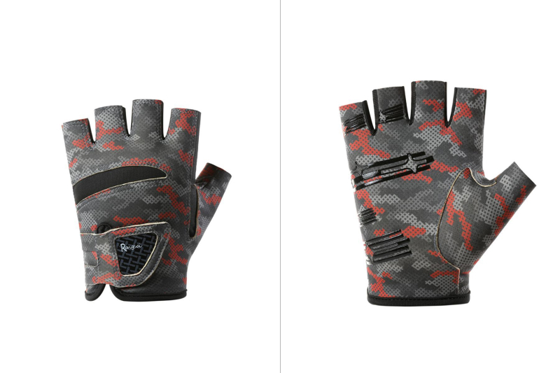 Uued õues kalapüügikindad, professionaalsed Luya suvised libisemisvastased kolme sõrmega spetsiaalsed hingavad päikesekaitsega kulumiskindlad ja torkekindlad ristkindad