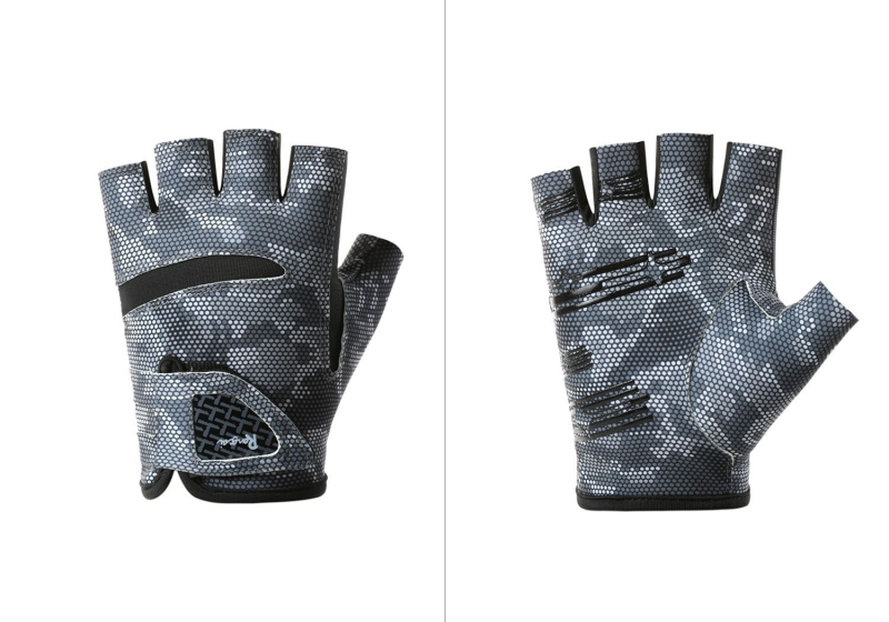 Uued õues kalapüügikindad, professionaalsed Luya suvised libisemisvastased kolme sõrmega spetsiaalsed hingavad päikesekaitsega kulumiskindlad ja torkekindlad ristkindad