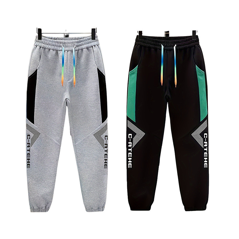 Poiste püksid Suvine Õhuke Kevad ja Sügis Vabaaja Moodne Jogger Püksid Lahtised Sport Hingavad Meeste Vabaaja Trendikas