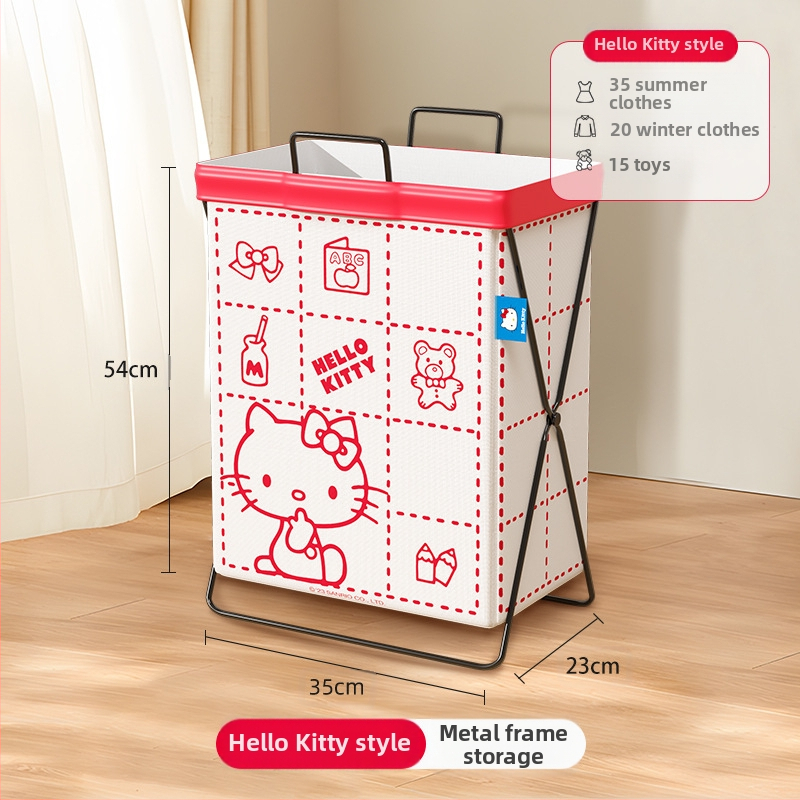 Autentne Sanrio National tasuta saatmisega mitmesugune korv vannitoa ühiselamu multifilmide hoiukorv määrdunud riiete hoiukorv Meloodia