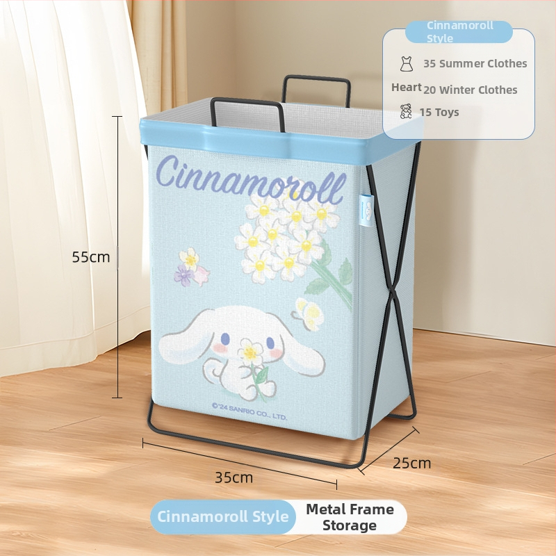 Autentne Sanrio National tasuta saatmisega mitmesugune korv vannitoa ühiselamu multifilmide hoiukorv määrdunud riiete hoiukorv Meloodia