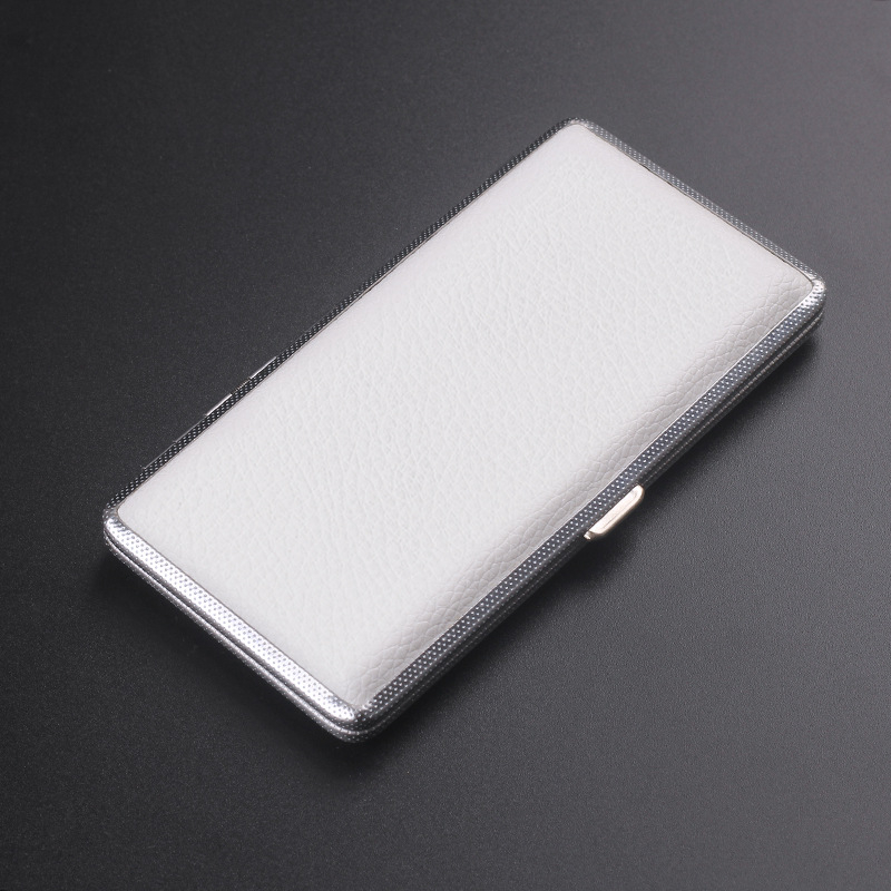 Ülipikk sigaretiümbris Nahkne sigaretiümbris Meeste 120 mm pikkune sigaretiümbris Käsitsi rullitud sigaretiümbris Kaasaskantav Survekindel