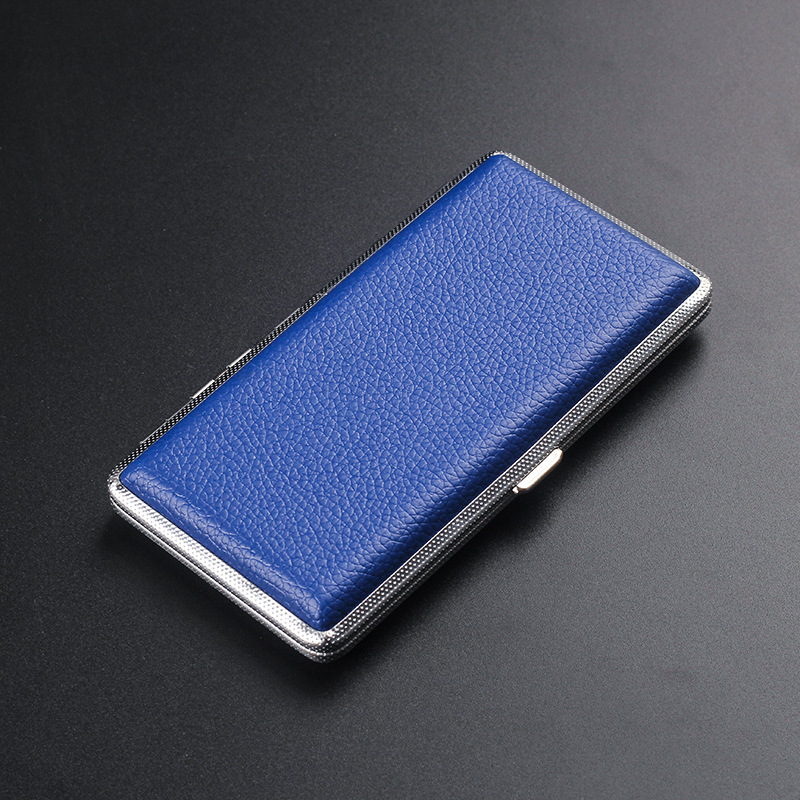 Ülipikk sigaretiümbris Nahkne sigaretiümbris Meeste 120 mm pikkune sigaretiümbris Käsitsi rullitud sigaretiümbris Kaasaskantav Survekindel