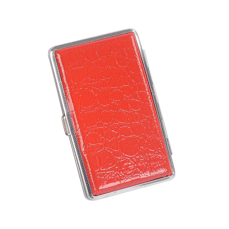 Ülipikk sigaretiümbris Nahkne sigaretiümbris Meeste 120 mm pikkune sigaretiümbris Käsitsi rullitud sigaretiümbris Kaasaskantav Survekindel