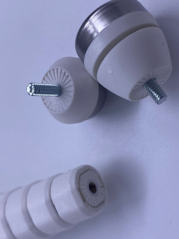 Τηλεσκοπική ομπρέλα 9 τμημάτων από κράμα τιτανίου, ελαφριά και εύχρηστη στη μεταφορά, 8 τμημάτων, με ρολό και μπαστούνι, πατερίτσες πεζοπορίας