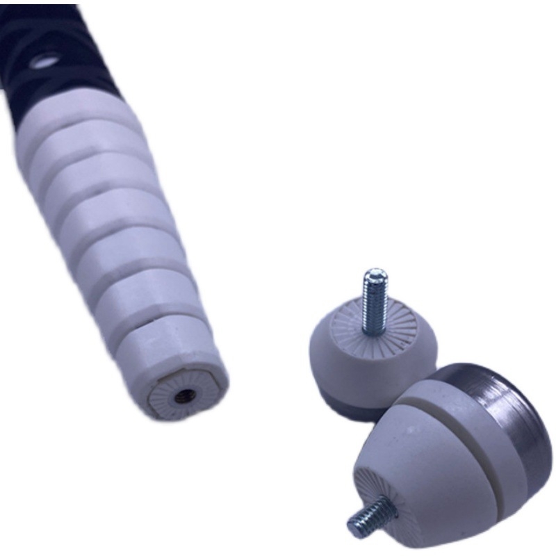 Τηλεσκοπική ομπρέλα 9 τμημάτων από κράμα τιτανίου, ελαφριά και εύχρηστη στη μεταφορά, 8 τμημάτων, με ρολό και μπαστούνι, πατερίτσες πεζοπορίας