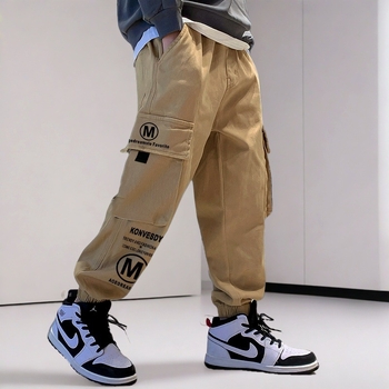 Παιδικό Φθινόπωρο και Χειμώνας με επένδυση από φλις, Πυκνό, Άνετο, Σετ αθλητικών, Casual, Μόδα, Στυλάτο, Παιδικά ρούχα για αγόρια, Ποδοσφαιρικά παντελόνια, Όμορφο