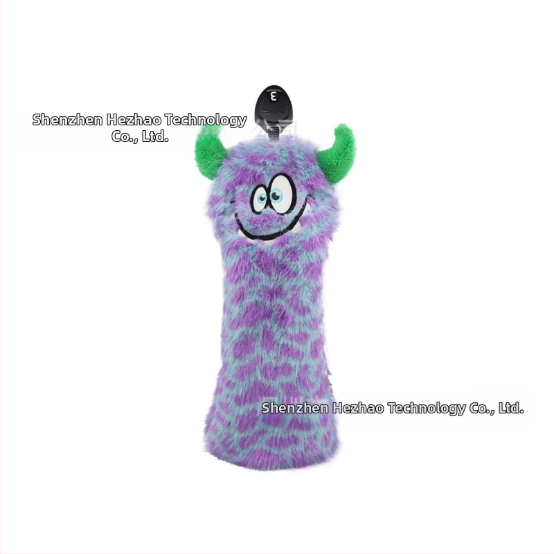 Navlaka za golf palicu od drva, plišano čudovište, nova crtana slatka navlaka za palicu br. 1, drvena navlaka za glavu palice za fairway